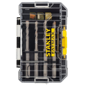 8db SDS+ 5-10mm Stanley FATMAX fúrókészlet  8db SDS+ 5-10mm Stanley FATMAX fúrókészlet  gallery main image