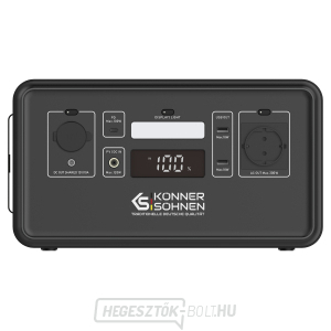 Akkumulátor állomás Könner & Söhnen LifePO4 KS 300PS Akkumulátor állomás Könner & Söhnen LifePO4 KS 300PS gallery main image