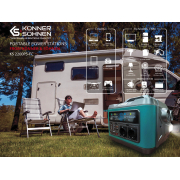 Könner & Söhnen KS 2200PS-FC hordozható akkumulátor állomás náhled