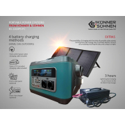 Könner & Söhnen KS 2200PS-FC hordozható akkumulátor állomás náhled