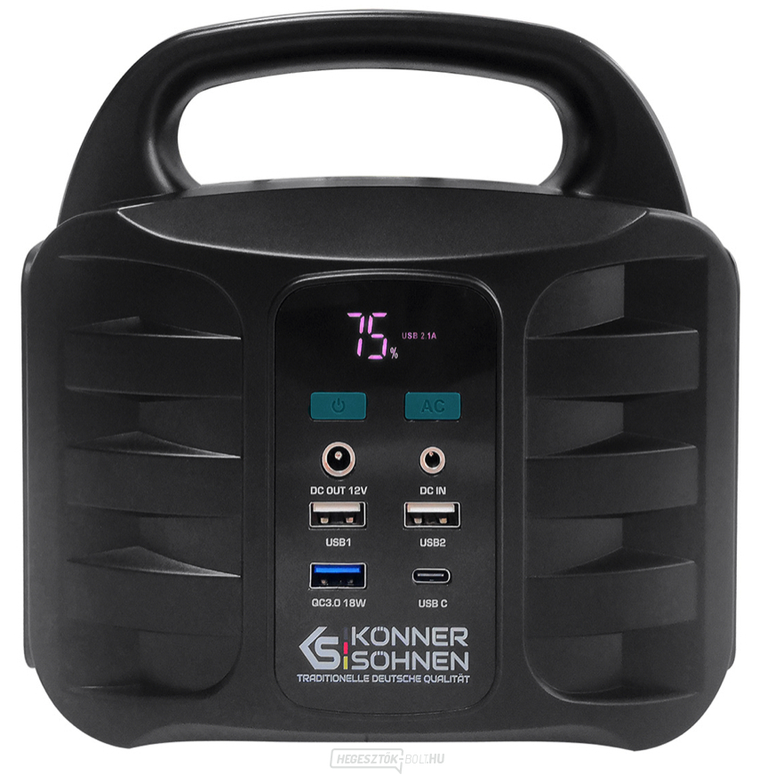 Könner & Söhnen KS 100PS hordozható akkumulátor állomás