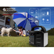 Könner & Söhnen KS 100PS hordozható akkumulátor állomás náhled