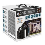 Könner & Söhnen KS 100PS hordozható akkumulátor állomás náhled