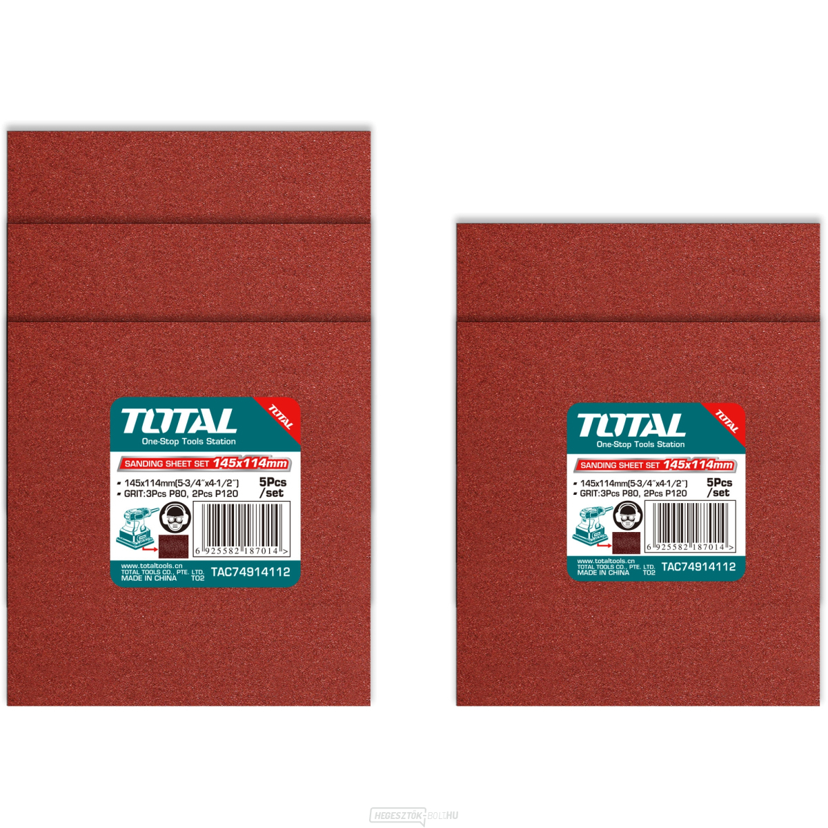 Csiszolólap készlet TF2231106-hoz, 5 db