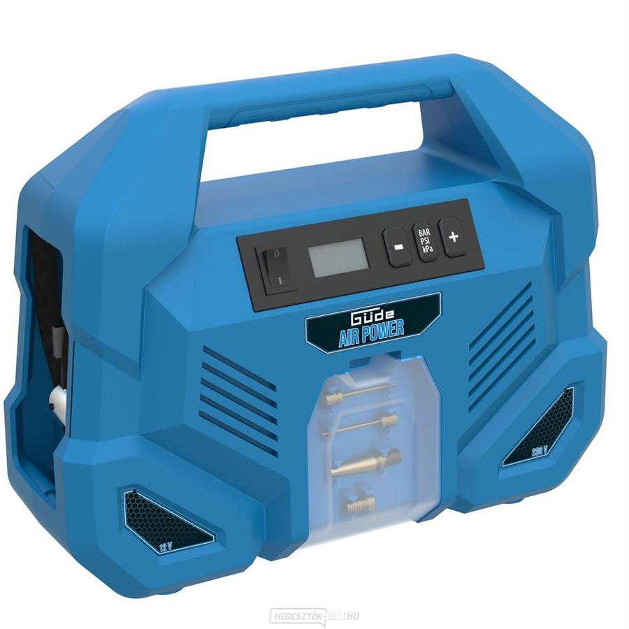 KOMPRESSZOR LÉGERŐ 12/230 V KETTŐS HAJTÁS