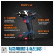 Akkus ütvecsavarozó BSS 18 1/4-0 BL Akkus ütvecsavarozó BSS 18 1/4-0 BL náhled