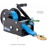 Szíjcsörlő GGHW 900/8 náhled