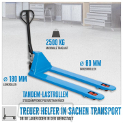 Raklapszállító targonca GHW 2500-180 PU Raklapszállító targonca GHW 2500-180 PU náhled