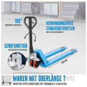 Raklapszállító targonca GHW 2500-180 PU Raklapszállító targonca GHW 2500-180 PU náhled