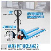 Raklapszállító targonca GHW 2500-180 PU náhled