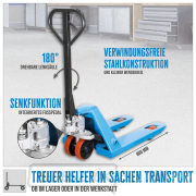 Raklapszállító targonca GHW 2500-80 PU náhled