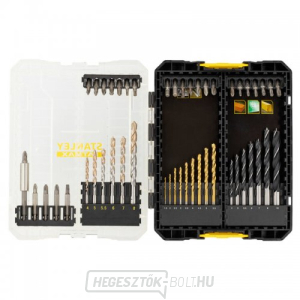 Stanley STA88563 49 darabos fúró és fúrószerszám készlet Stanley STA88563 49 darabos fúró és fúrószerszám készlet gallery main image