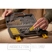 100 darabos fúró és fúrószerszám készlet Stanley STA88548 náhled