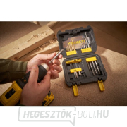 31 darabos titán/fa/fa fúrószerszám készlet, csavarhúzó bitek, mágneses bit tartó, süllyesztő Stanley STA88550 náhled