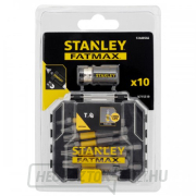 10 darabos 50 mm-es Torx bit készlet bit tartóval Stanley STA88566 náhled