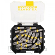 20 darabos, 25 mm-es bitekből álló készlet ütvecsavarozókhoz PZ2 Stanley STA88568 náhled