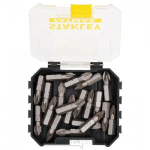 20 darabos, 25 mm-es marószerszámkészlet PZ2 Stanley STA88567 20 darabos, 25 mm-es marószerszámkészlet PZ2 Stanley STA88567 gallery main image