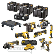 DeWALT DCK853P4T 18V 4x5.0 Ah XR akkumulátoros kombinált szerszámkészlet DeWALT DCK853P4T 18V 4x5.0 Ah XR akkumulátoros kombinált szerszámkészlet gallery main image