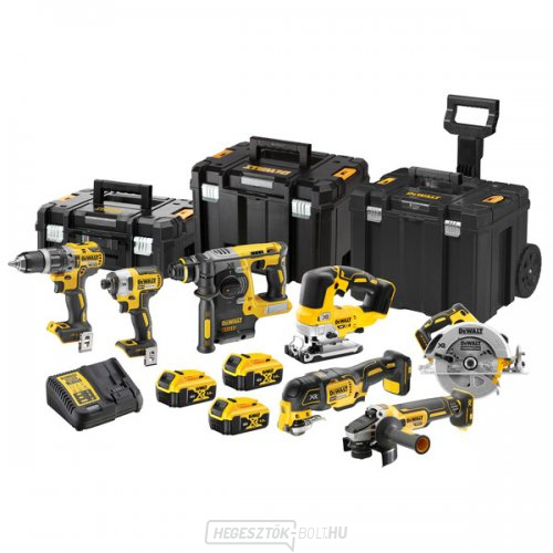 DeWALT DCK755P3T 18V 3x5.0 Ah XR akkumulátoros kombinált szerszámkészlet