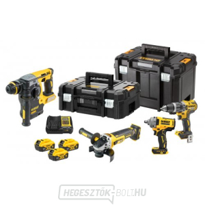 DeWALT DCK428P3T 18V 3x5.0 Ah XR akkumulátoros kombinált szerszámkészlet DeWALT DCK428P3T 18V 3x5.0 Ah XR akkumulátoros kombinált szerszámkészlet gallery main image