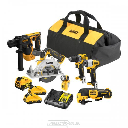Akkumulátoros kombinált szerszámkészlet 12V 1x5.0/2x2.0 Ah XR DeWALT DCK611P1D2 12V 1x5.0/2x2.0 Ah DeWALT DCK611P1D2