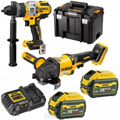 Akkumulátoros 18V 2x6,0 Ah DeWALT FLEXVOLT DCK2016T2T DCK2016T2T