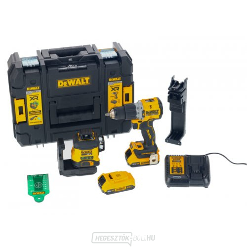 DeWALT DCK2095D2T 18V 2x2.0 Ah XR akkumulátoros kombinált szerszámkészlet