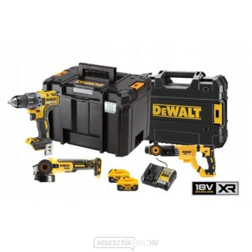 Akkumulátoros akkumulátoros kombinált szerszámkészlet 18V 2x5.0 Ah XR DeWALT DCK327P2T