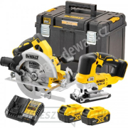 DeWALT DCK2012P2T 18V/2x5,0Ah akkumulátoros szerszámkombikészlet DeWALT DCK2012P2T 18V/2x5,0Ah akkumulátoros szerszámkombikészlet gallery main image