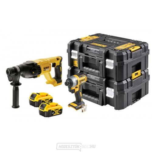 Akkumulátoros 18V 2x4.0 Ah XR DeWALT DCK2023M2T DCK2023M2T