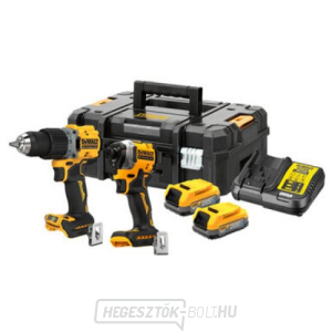 Akkus 18V 2x1,7 Ah XR DeWALT POWERSTACK DCK2051E2T vezeték nélküli 18V DCK2051E2T Akkus 18V 2x1,7 Ah XR DeWALT POWERSTACK DCK2051E2T vezeték nélküli 18V DCK2051E2T gallery main image
