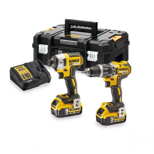 DeWALT DCK266P2T 18V XR 2x5.0 Ah akkumulátoros szerszámkombikészlet 18V XR 2x5.0 Ah