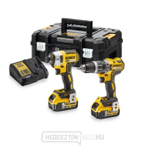 DeWALT DCK266P2T 18V XR 2x5.0 Ah akkumulátoros szerszámkombikészlet 18V XR 2x5.0 Ah DeWALT DCK266P2T 18V XR 2x5.0 Ah akkumulátoros szerszámkombikészlet 18V XR 2x5.0 Ah gallery main image