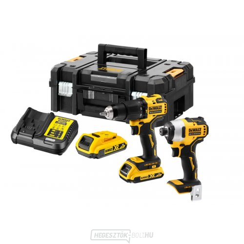 DeWALT DCK2062D2T 18V 2x2.0 Ah XR akkumulátoros kombinált szerszámkészlet