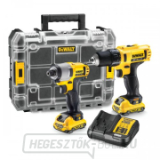 DeWALT DCK211D2T 10,8V XR 2x2,0 Ah akkumulátoros szerszámkombikészlet 10,8V XR 2x2,0 Ah DeWALT DCK211D2T 10,8V XR 2x2,0 Ah akkumulátoros szerszámkombikészlet 10,8V XR 2x2,0 Ah gallery main image