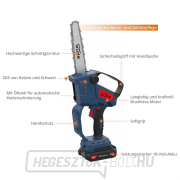 AKKUMULÁTOROS LÁNCFŰRÉSZ GMK 18-201-05 AKKUMULÁTOROS LÁNCFŰRÉSZ GMK 18-201-05 náhled