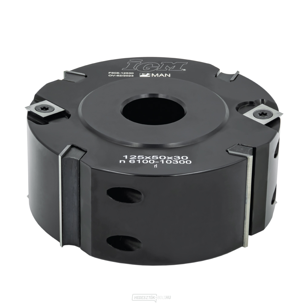 IGM F608 Egyenes fogazású peremvágó MAN - D125x50 d30 Z4 V4 ALU