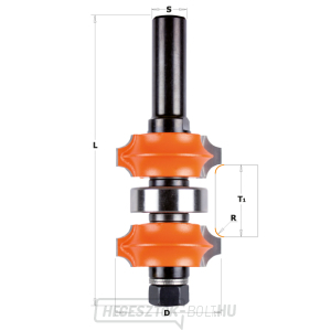 CMT Kétoldalas lekerekítő vágó - R2 vagy 3 I11,1-31,75 S=12 HW CMT Kétoldalas lekerekítő vágó - R2 vagy 3 I11,1-31,75 S=12 HW gallery main image