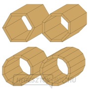 CMT C957 Szögvágó csapágyazással - 11,25° D21,5x22 S=12 HW Előnézet 