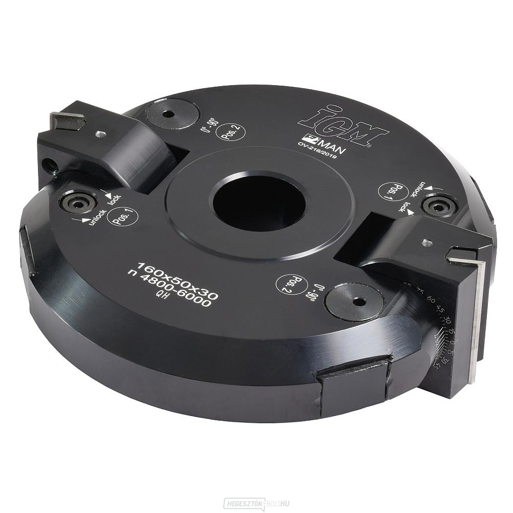 IGM F607 Állítható szögű marógép +-90° MAN - D160x50 d30 Z2 ALU