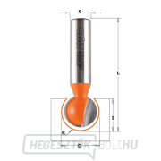 CMT C968 hornyolt golyós marómaró - R12,7 D25,4x23,5 L70 S=12 CMT C968 hornyolt golyós marómaró - R12,7 D25,4x23,5 L70 S=12 gallery main image