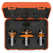 CMT Ajtóvágó szett kétoldalas - 3db profil A S=12 HW CMT Ajtóvágó szett kétoldalas - 3db profil A S=12 HW gallery main image