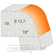 CMT C980 lekerekített élű vágó mosdókagylóhoz CORIAN - R12,7 D54 I25,4 S=12 Előnézet 