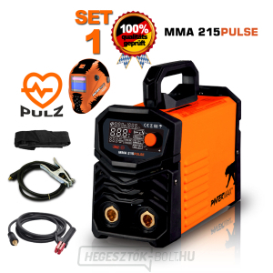 PANTERMAX MMA215 impulzus inverter MMA/TIG hegesztő készlet 1 PANTERMAX MMA215 impulzus inverter MMA/TIG hegesztő készlet 1 gallery main image