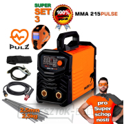 PANTERMAX MMA215pulse inverteres MMA/TIG hegesztő SET 3 SUPER CAPABILITIES kiadás PANTERMAX MMA215pulse inverteres MMA/TIG hegesztő SET 3 SUPER CAPABILITIES kiadás gallery main image