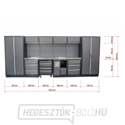 AKCIÓS SZETT 10 db-os műhelybútor készlet SET-CA01076 rozsdamentes acél munkalappal MB-TGW26S és MB-TGW80S AKCIÓS SZETT 10 db-os műhelybútor készlet SET-CA01076 rozsdamentes acél munkalappal MB-TGW26S és MB-TGW80S náhled