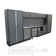 AKCIÓS SZETT 10 db-os műhelybútor készlet SET-CA01076 rozsdamentes acél munkalappal MB-TGW26S és MB-TGW80S AKCIÓS SZETT 10 db-os műhelybútor készlet SET-CA01076 rozsdamentes acél munkalappal MB-TGW26S és MB-TGW80S gallery main image