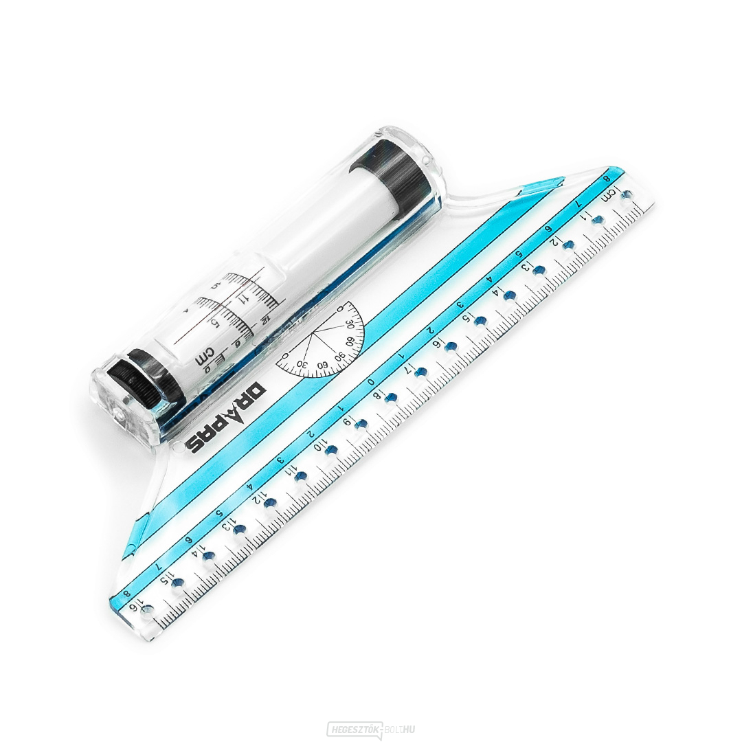 Japán multifunkciós görgetős vonalzó DRAPAS - 160 mm