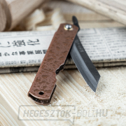 Japán Higonokami NAGAO Yasuki acél összecsukható kés réz fogantyúval - 73mm Japán Higonokami NAGAO Yasuki acél összecsukható kés réz fogantyúval - 73mm náhled