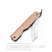 Japán Higonokami NAGAO Yasuki acél összecsukható kés réz fogantyúval - 73mm Japán Higonokami NAGAO Yasuki acél összecsukható kés réz fogantyúval - 73mm gallery main image